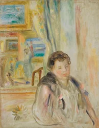 Femme dans un intérieur